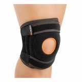 Orliman - 7119C 3TEX® 開口連兩側支撐短護膝 | 環形彈性軟墊，保護及穩定控制膝蓋骨 |彈性及透氣|膝蓋疼痛，膝韌帶損傷